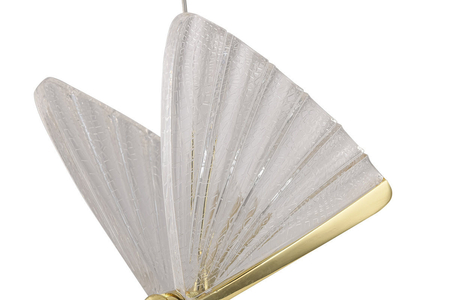Lampa wisząca Mariposa 1 złota LED CCT