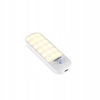 Lampa LED z Czujnikiem Ruchu Lampka Nocna 3 Barwy 3000K 4500K 6500K 750mah
