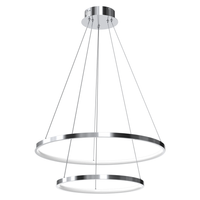 Milagro - Lampa wisząca ROTONDA CHROME 51W LED