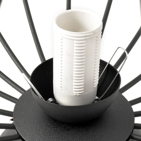 Milagro - Lampa Wisząca KRONOS BLACK 3xE14