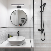 Kinkiet LED LUMIREFLECT 12W 4000K czarny Kobi Design