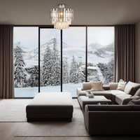 Milagro - Lampa sufitowa ASPEN CHROME 6xE14