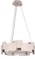 Milagro - Lampa wisząca TORINO WHITE 24W LED