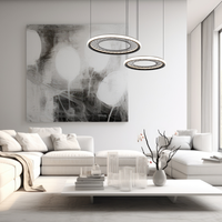 Milagro - Lampa wisząca NEST 77W LED 61+41cm