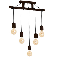 Milagro - Lampa Wisząca JACK 5xE27 Orzech