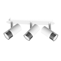 Milagro - Lampa sufitowa DANI WHITE/CHROME 3xGU10