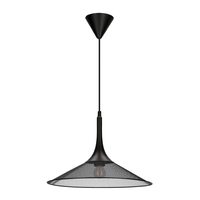 LAMPA WISZACA KIRUNA M 1 CZARNY 110x36x36
