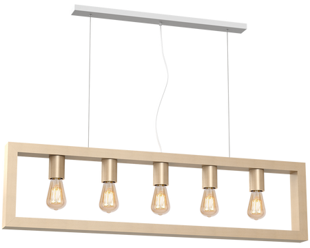 Milagro - Lampa wisząca MACK 5xE27