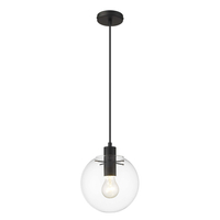 Lampa wisząca Puerto czarna 1xE27
