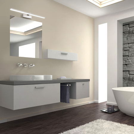 Milagro - Kinkiet SPLASH WHITE 60cm 12W LED