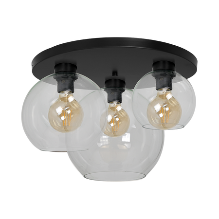 Milagro - Lampa sufitowa SOFIA CLEAR 3xE27