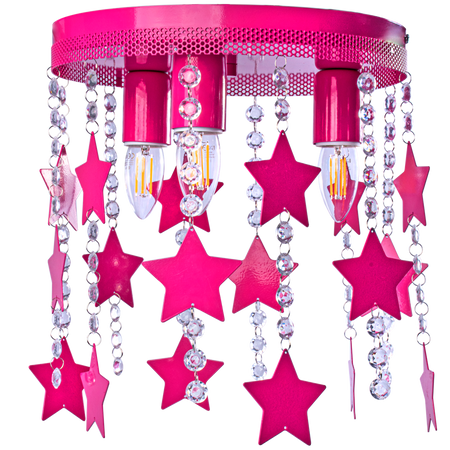 Milagro - Lampa Sufitowa STAR 3xE27