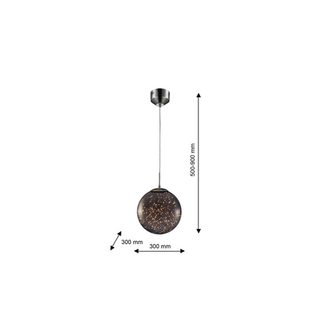 Milagro - LAMPA WISZĄCA SPHERE 16W LED