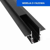 Szyna Magnetyczna LL-20A Podtynkowa 200cm - 3 Fazowa