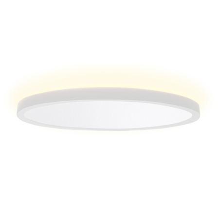 Plafon Pryzma 38 cm biały LED CCT