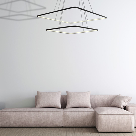 Milagro - LAMPA WISZĄCA NIX BLACK 50W LED