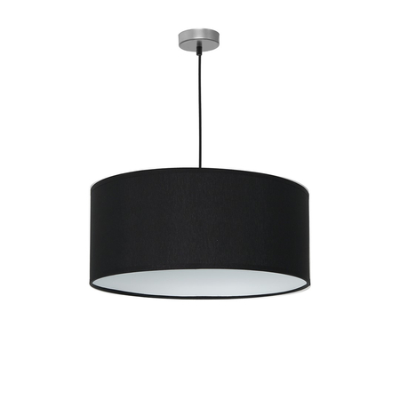 Milagro - Lampa wisząca CASINO BLACK/CHROME 1xE27