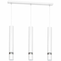Lampa wisząca JOKER WHITE/CHROME 3xGU10