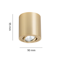 Oprawa natynkowa Tulon złota 1xGU10