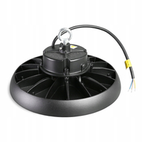 Lampa LED High Bay Oświetlenie Przemysłowe 150W IP65 27000 Lumenów Czarna