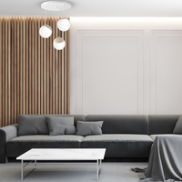 Milagro - Lampa wisząca SFERA WOOD 3xE14