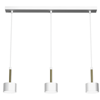 Milagro - Lampa wisząca ARENA WHITE/GOLD 3xGX53