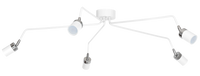 Milagro - Lampa sufitowa JOKER WHITE/CHROME 5xGU10