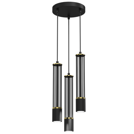 Milagro - Lampa wisząca ESTILO 3xGU10