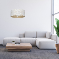 Milagro - Lampa wisząca SENSO White/Gold 3xE27