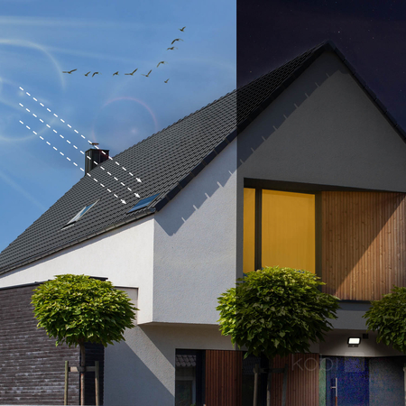 Naświetlacz z czujnikiem ruchu Solar LED NCS 20W 6500K IP65 LED2B