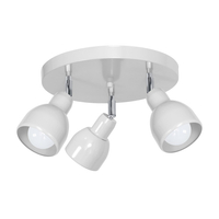 Milagro - Lampa sufitowa PIK WHITE 3xE27