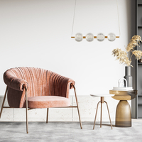 Diamond 4 linia wisząca złota