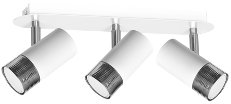 Milagro - Lampa sufitowa DANI WHITE/CHROME 3xGU10