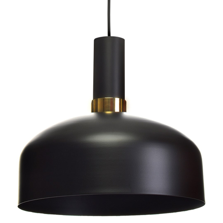 Milagro - Lampa wisząca MALMO BLACK/GOLD 1xE27