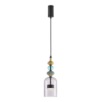 Milagro - Lampa wisząca ARTE 12W LED śr. 13cm czarna