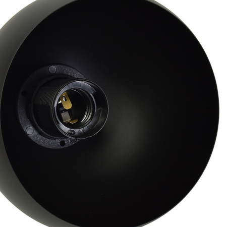 Milagro - Lampa sufitowa DAMA BLACK 3xE27