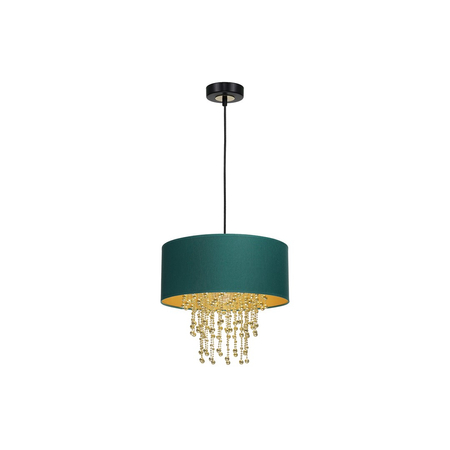 Milagro - Lampa wisząca ALMERIA GREEN/GOLD 1xE27