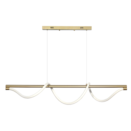 Lampa wisząca Serpente DDXZ004 55W złota - wężyk gładki