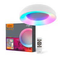 Plafon LED oprawa sufitowa okrągła biała 72W RGB + pilot VLE-ERC-RGB-72W