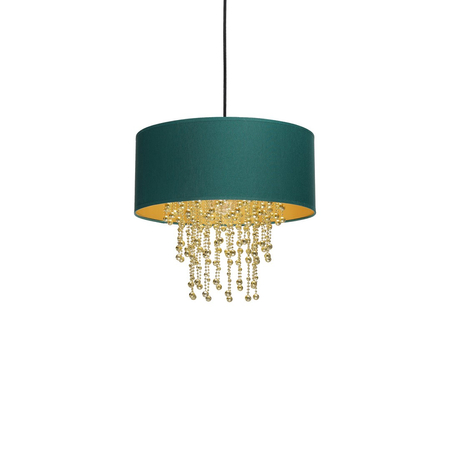 Milagro - Lampa wisząca ALMERIA GREEN/GOLD 1xE27