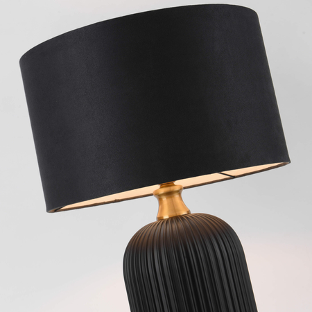 Lampa stołowa Tamiza 65 cm czarna 1xE27