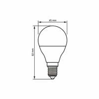 Żarówka LED 4W 380lm 3000K E14 ciepła