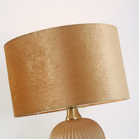 Lampa stołowa Tamiza 65 cm złota 1xE27