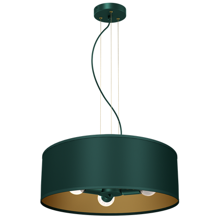 Milagro - Lampa wisząca VERDE GREEN 3xE27