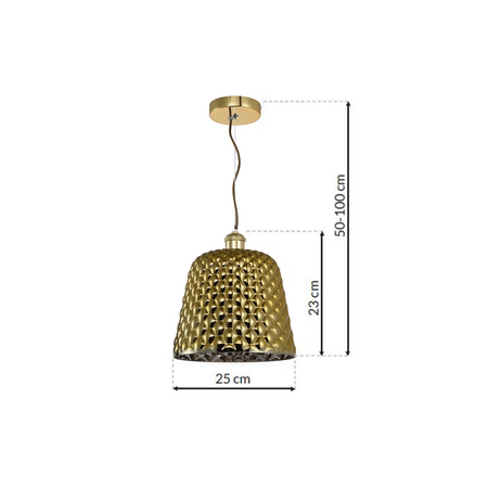 Milagro - Lampa wisząca RIO 1xE27