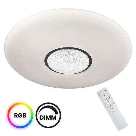 Milagro - Plafon VELA SMART Ø420 mm 24W LED RGB