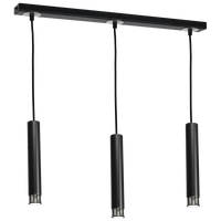 Milagro - Lampa wisząca DANI BLACK/CHROME 3xGU10