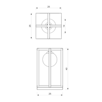 Lampa stołowa DIEGO 1xE14