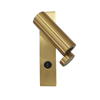 Kinkiet Miri złoty LED