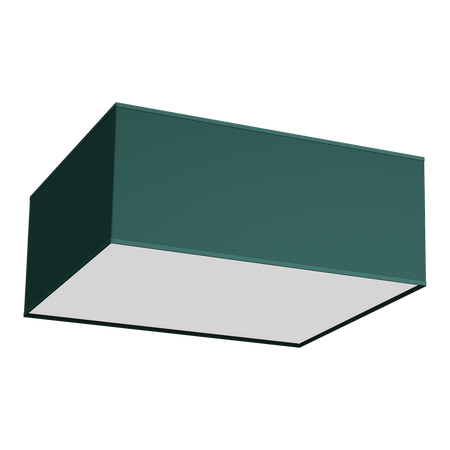 Milagro - Lampa sufitowa VERDE GREEN kwadrat 3xE27 50cm